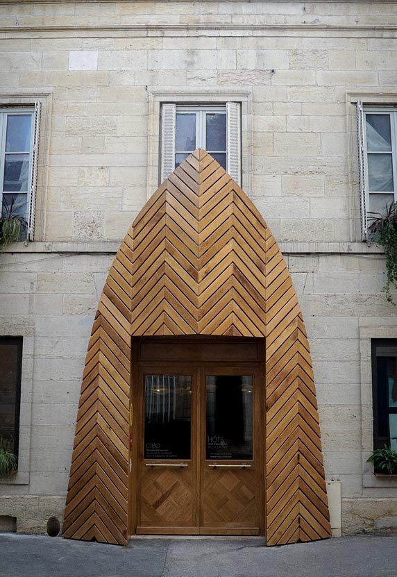 facade-restaurant-CIBO facade du restaurant cibo à dijon